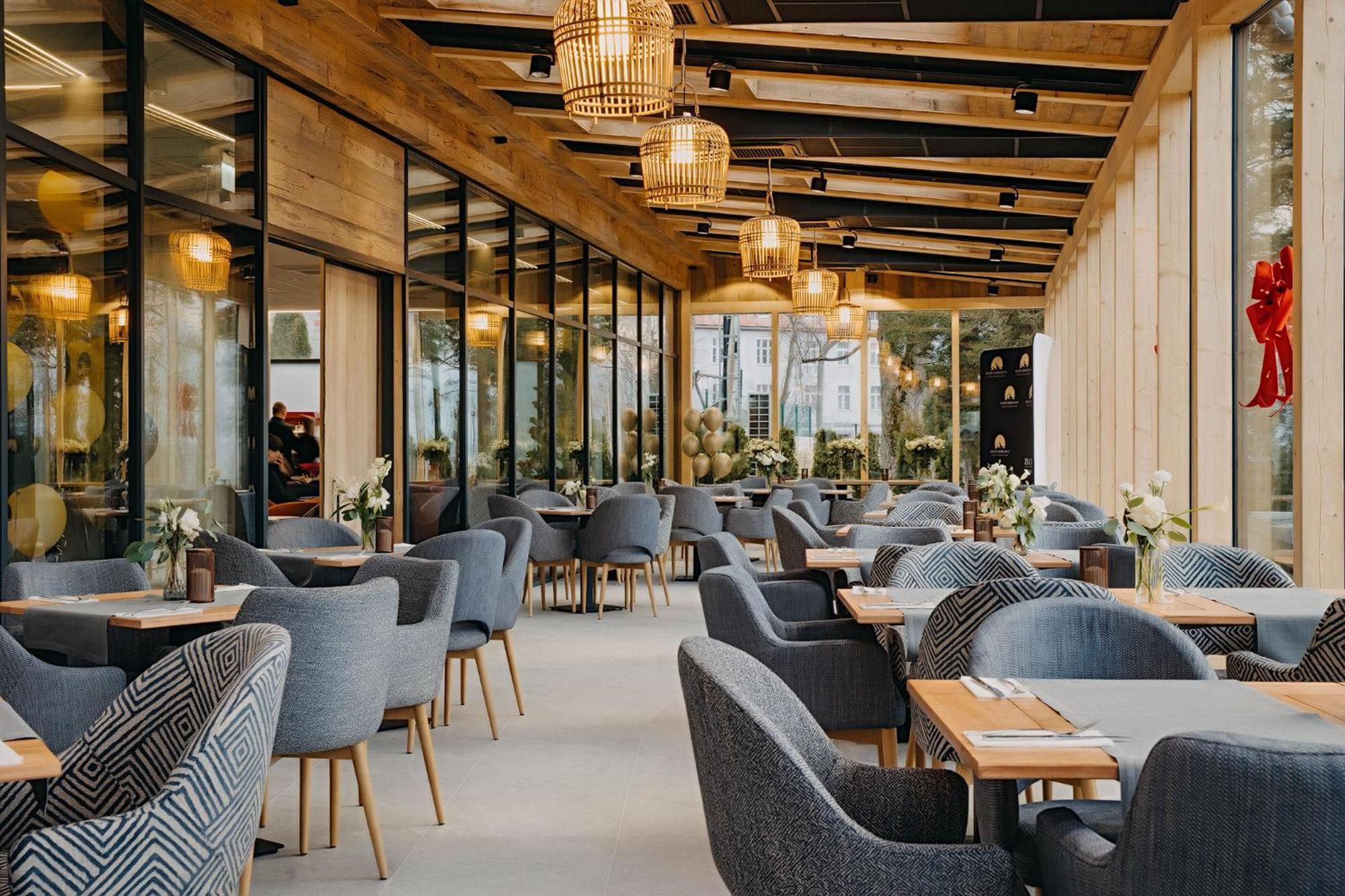 Zloty Horyzont Hotel & Resort ชกลาร์สกา ปอเรมบา ภายนอก รูปภาพ